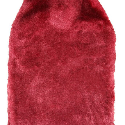 Premium Natural Rubber Hot Water Bottle with Soft Faux Fur Cover (2 Litre) - General Healthcare