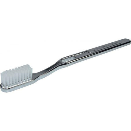 Swissco Piave Plated Toothbrush Tynex Bristle, Medium (Chrome OR Gold) - General Healthcare