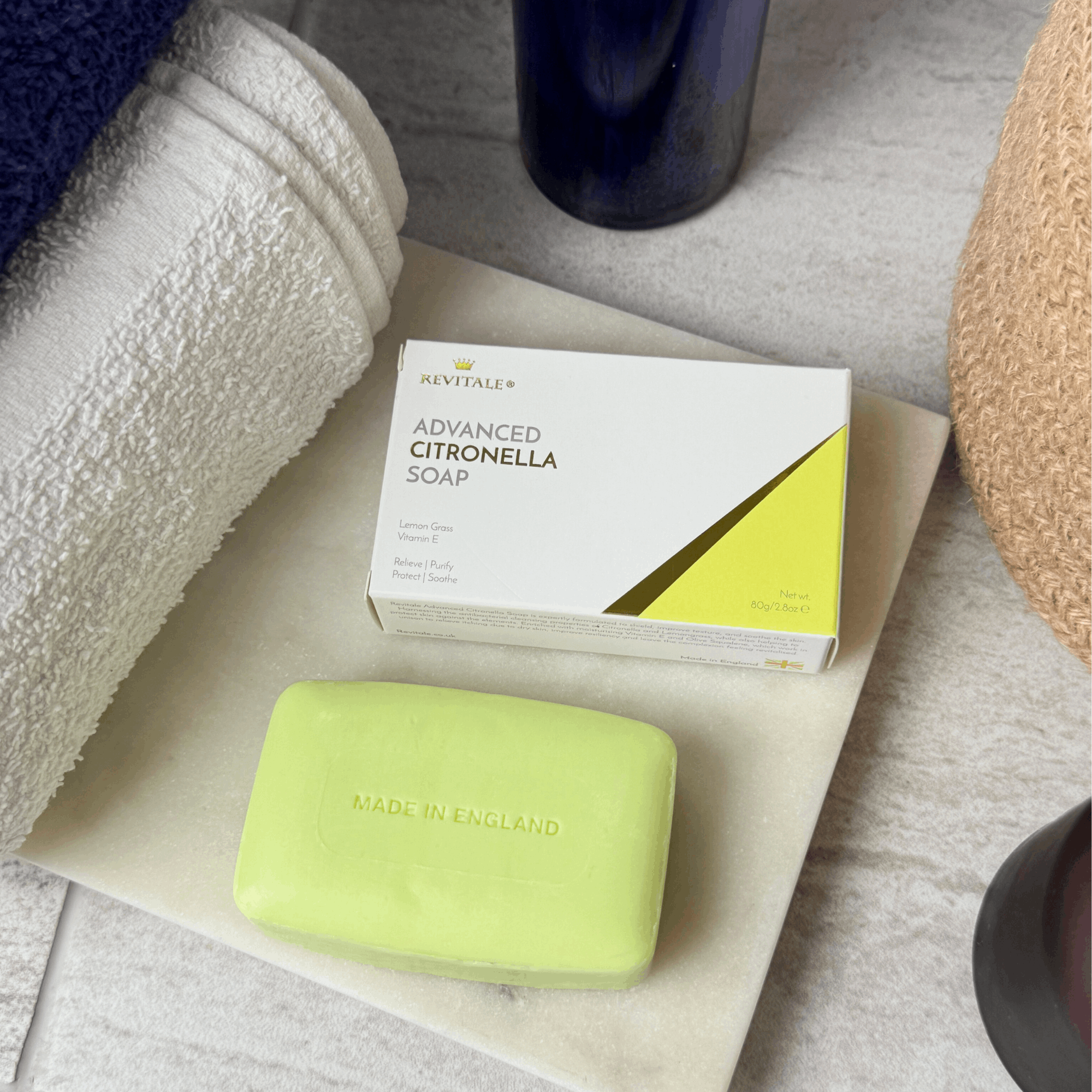 Nature's Guard: The Citronella and Lemongrass Soap Experience