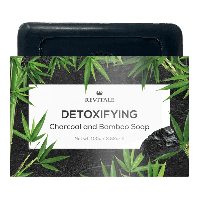 Revitale Detoxifying Charcoal & Bamboo Soap - 100g