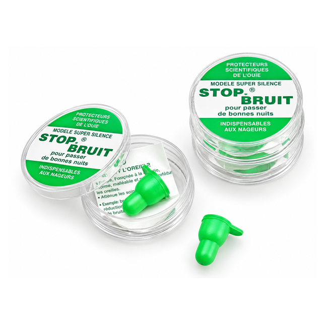 Stop-Bruit Ear Plugs - Scientific Ear Protection (1 Pair)