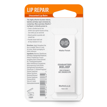 O'Keeffe's Lip Repair Stick Original 4.2g