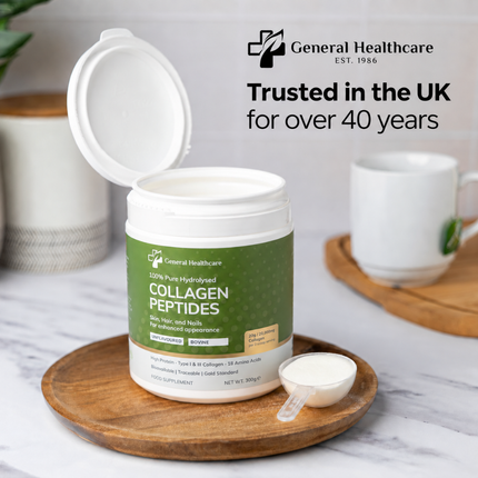 General Healthcare 100% Pure Collagen Peptides Powder 300g