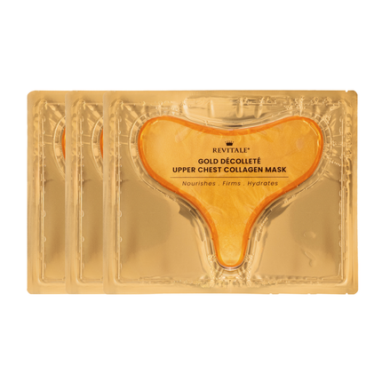 Revitale Gold Décolleté Upper Chest Collagen Masks