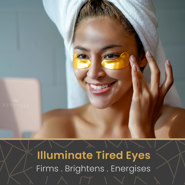 Revitale Gold Under Eye Collagen Patches (30 Pairs)(Gift Pack)