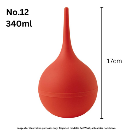 Pic Solution SoftWash - Rubber Enema Spray Bulb No.12 - 340ml