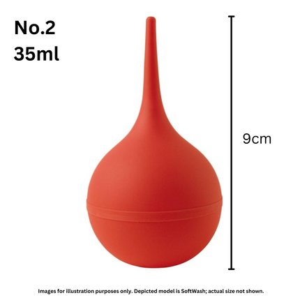 Pic Solution SoftWash - Rubber Enema Spray Bulb No.2 - 35ml