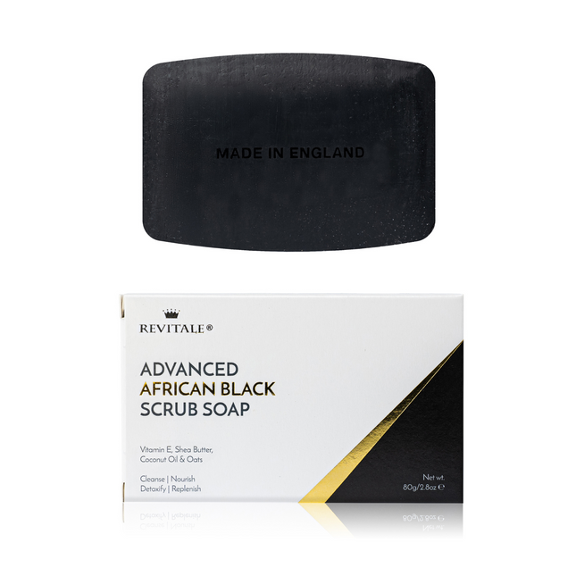 Revitale Advanced African Black Scrub Soap