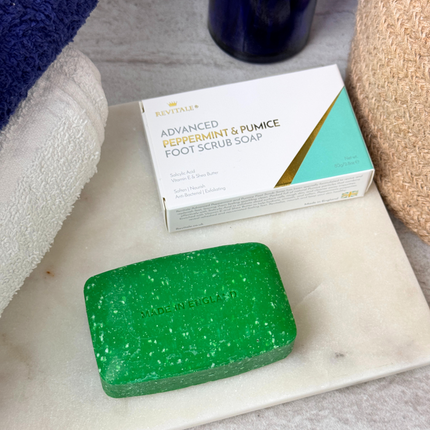 Revitale Advanced Peppermint & Pumice Foot Scrub Soap