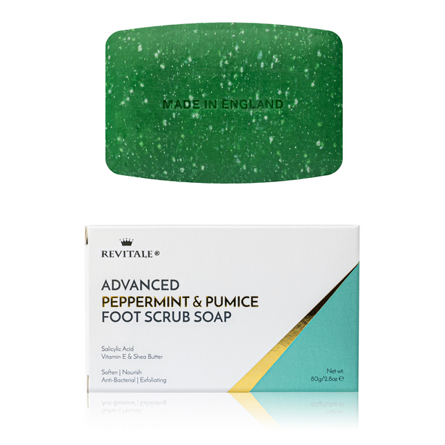 Revitale Advanced Peppermint & Pumice Foot Scrub Soap