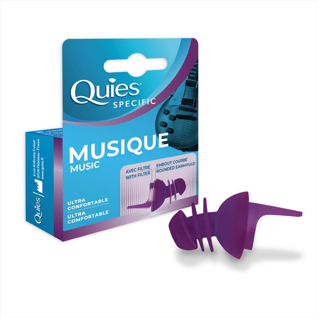 Quies Specific Music Hearing Protection 1 Pair