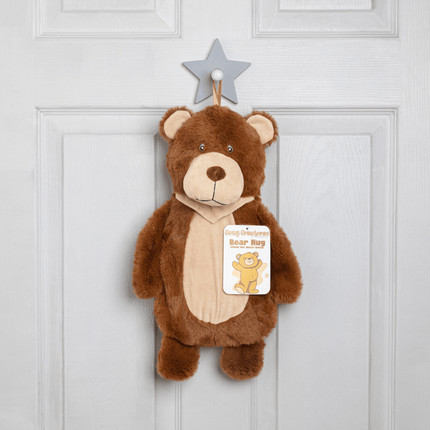 Childrens Animal Hot Water Bottle (Bear) Cozy, Safe & Fun Bedtime Companion - General Healthcare