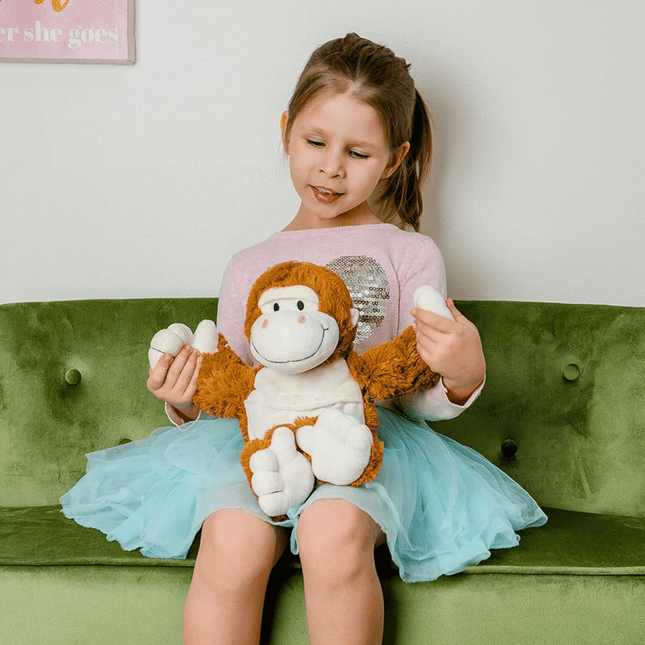 Cozy Creatures Microwavable Plush Soft Toy Monkey - General Healthcare