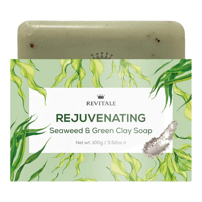 Revitale Rejuvenating Seaweed & Green Clay Soap - 100g