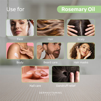 Dermavitamins 100% Pure Rosemary Oil - General Healthcare