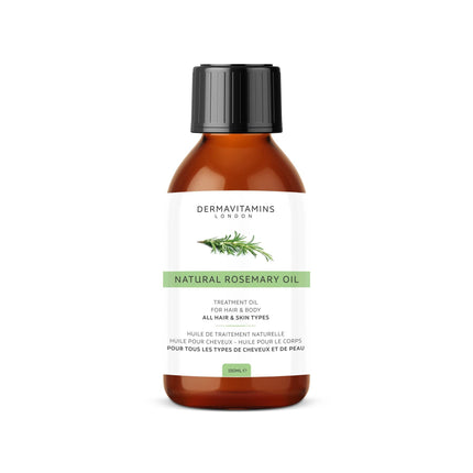 Dermavitamins Rosemary Solution Oil for Hair & Skin - 150ml - General Healthcare