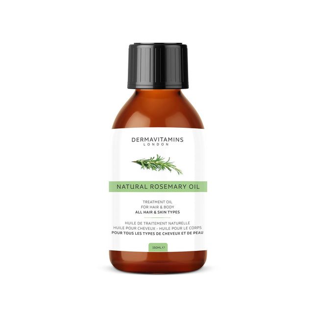 Dermavitamins Rosemary Solution Oil for Hair & Skin - 150ml - General Healthcare