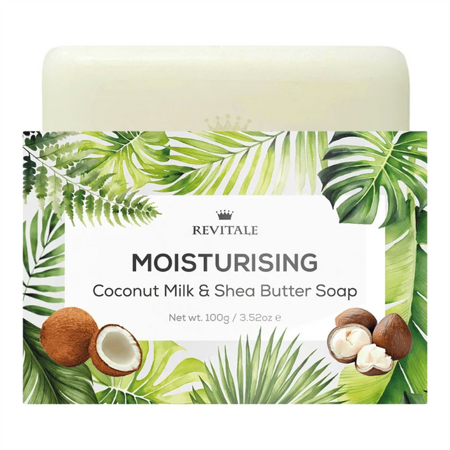 Revitale Moisturising Coconut Milk & Shea Butter Soap - 100g