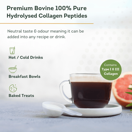 General Healthcare 100% Pure Collagen Peptides Powder 300g - General Healthcare