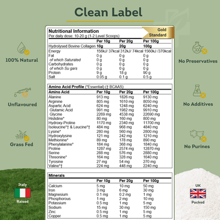 General Healthcare 100% Pure Collagen Peptides Powder 300g - General Healthcare