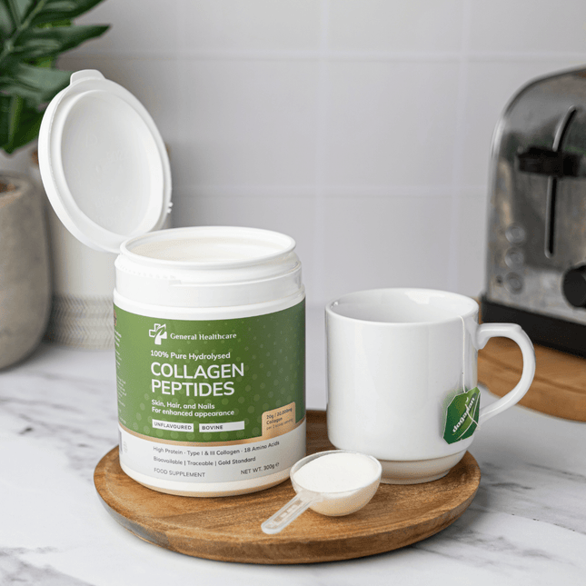 General Healthcare 100% Pure Collagen Peptides Powder 300g - General Healthcare