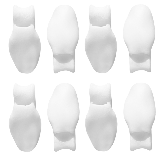 General Healthcare Gel Bunion Toe Separators & Correctors - 4 Pairs - General Healthcare