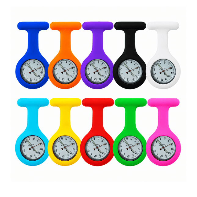 General Healthcare Silicone Rubber Nurse Fob Watch - General Healthcare