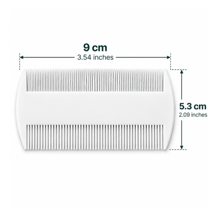 Lyclear Double Sided Head Lice Nit Comb - General Healthcare
