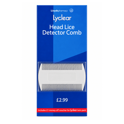 Lyclear Double Sided Nit Comb - General Healthcare