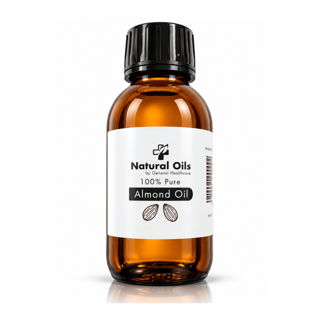 Natural Oils 100% Pure Almond Oil - 100ml - General Healthcare