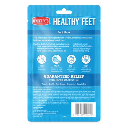 O'Keeffe's Healthy Feet Foot Mask (1 Pair) - General Healthcare