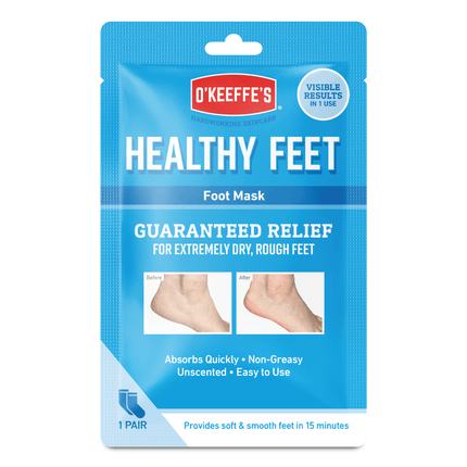 O'Keeffe's Healthy Feet Foot Mask (1 Pair) - General Healthcare