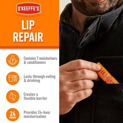 O'Keeffe's Lip Repair Stick Original 4.2g - General Healthcare