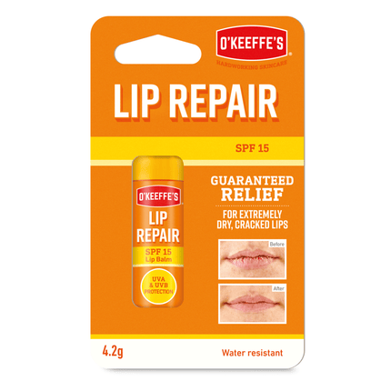 O'Keeffe's SPF15 Lip Balm Repair and Protect - Ski - Sun, 4.2 g - General Healthcare