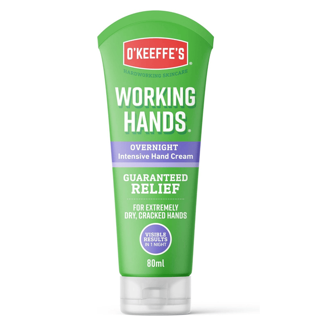 O'Keeffe's Working Hands Overnight 80ml - General Healthcare