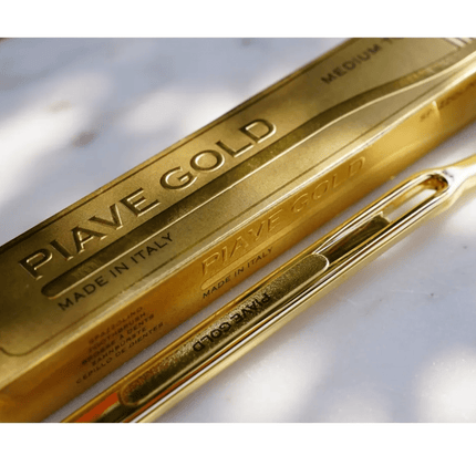 Piave Plated Toothbrush Tynex Bristle, Medium - General Healthcare