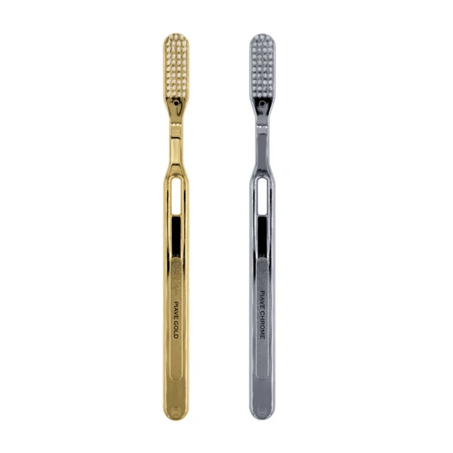 Piave Plated Toothbrush Tynex Bristle, Medium - General Healthcare