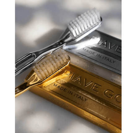 Piave Plated Toothbrush Tynex Bristle, Medium - General Healthcare