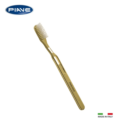 Piave Plated Toothbrush Tynex Bristle, Medium - General Healthcare