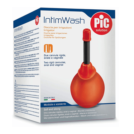 Pic Solution IntimWash Vaginal Douche Enema Bulb No.12 - 450ml - General Healthcare
