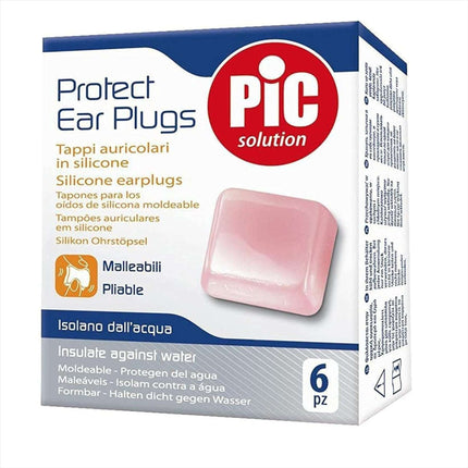 Pic Solution Protect Silicone Ear Plugs (3 Pairs) - General Healthcare