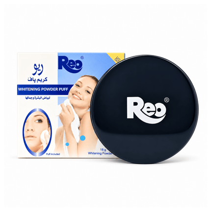 Reo Whitening Powder Puff - Light Glow - General Healthcare