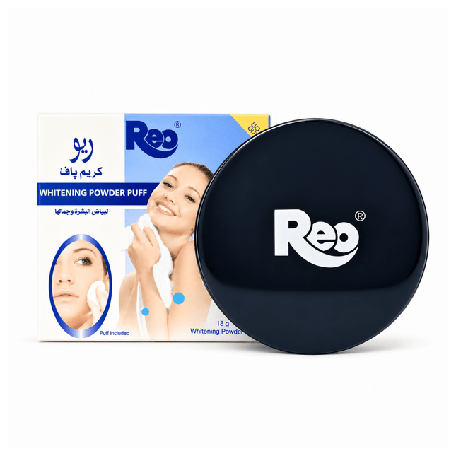 Reo Whitening Powder Puff - Light Glow - General Healthcare