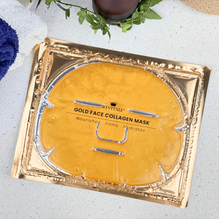 Revitale 24K Gold Face Mask - Nourishes, Firms & Hydrates - General Healthcare