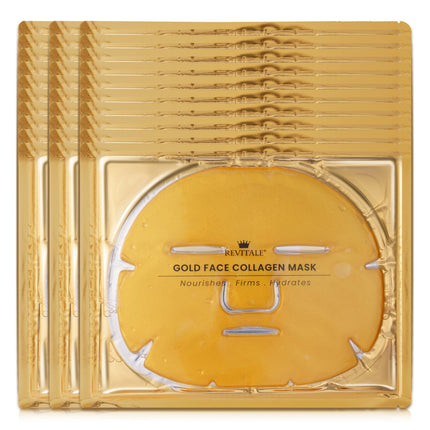 Revitale 24K Gold Face Mask - Nourishes, Firms & Hydrates - General Healthcare