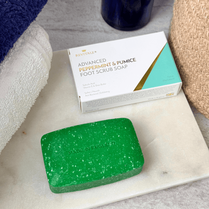 Revitale Advanced Peppermint & Pumice Foot Scrub Soap - General Healthcare