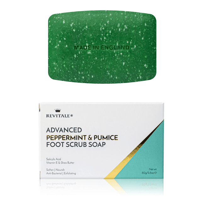 Revitale Advanced Peppermint & Pumice Foot Scrub Soap - General Healthcare