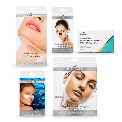 Revitale Classic Beauty Spa Set - Nourishes, Firms and Hydrates - General Healthcare