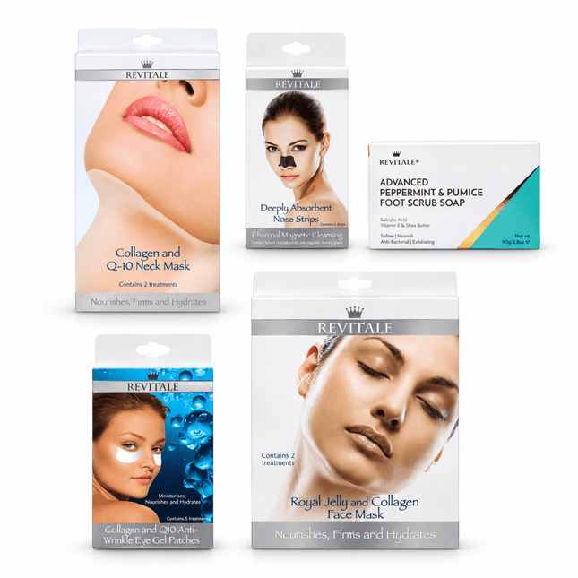 Revitale Classic Beauty Spa Set - Nourishes, Firms and Hydrates - General Healthcare