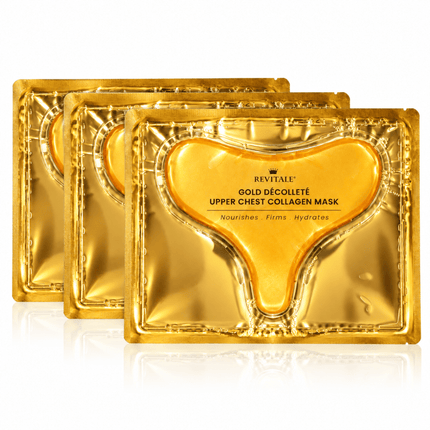 Revitale Gold Décolleté Upper Chest Collagen Masks - General Healthcare